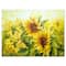 Designart - Bright Yellow Sunny Sunflowers - Large Floral Painting Canvas